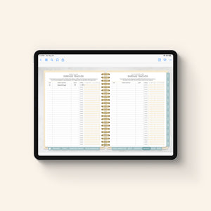 2027 digital work planner on tablet page 13