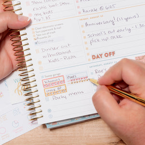 Home Planner with stickers