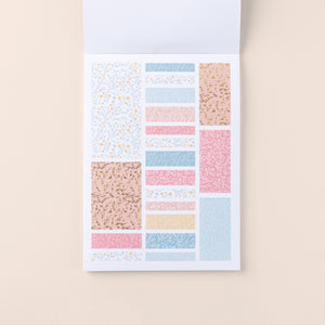Home Planner Sticker Book florals page