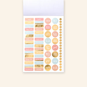 Home Planner Sticker Book 1st ED