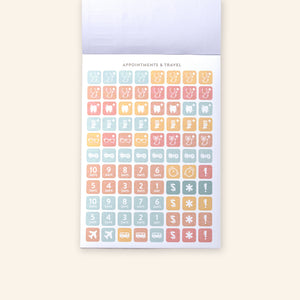 Home Planner Sticker Book 1st ED