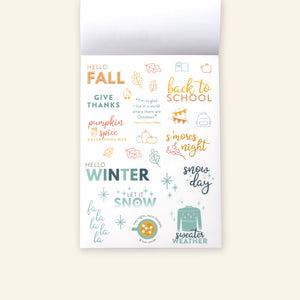 Home Planner Sticker Book 1st ED