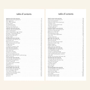 Celebration Series Table of Contents