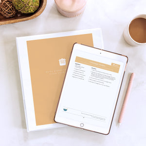 slow cooker PDF on counter