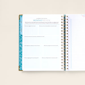 monthly review section for work planner