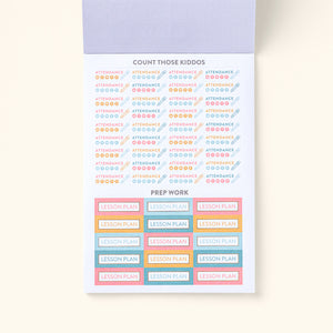 Teacher Sticker Book View 10