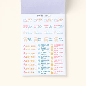 Teacher Sticker Book View 7