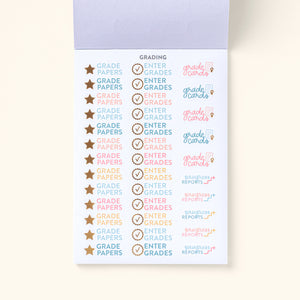 Teacher Sticker Book View 8