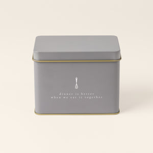 grey recipe tin view 1