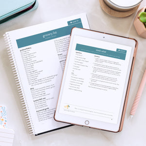 summer menu expansion plan pdf on tablet and printed