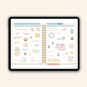 Holiday Sticker Book - Digital