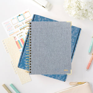 2026 chambray work planner cover