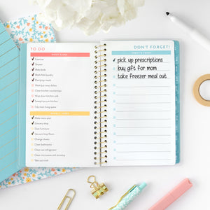 2026 pocket calendar to do and don't forget pages