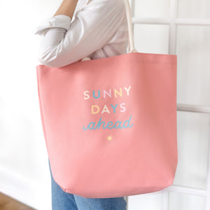 Summer Canvas Tote Bag