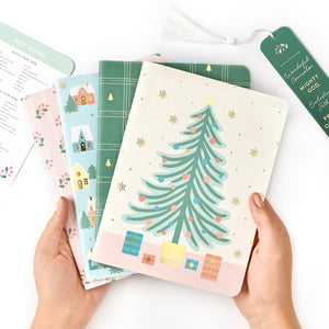 Christmas Blank Journals (Set of 4)