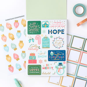 Christmas Sticker Book
