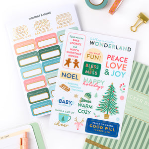 Christmas Sticker Book
