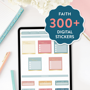 faith digital stickers- 300+