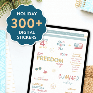 holiday digital stickers- 300+