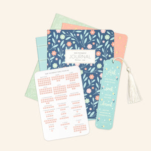 new testament edition 2 journals with insert and bookmark