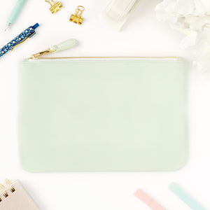 green zipper pouch edition 2