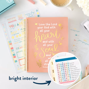 2026 scripture home planner with interior shot