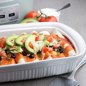 Slow Cooker Menu Series Enchiladas