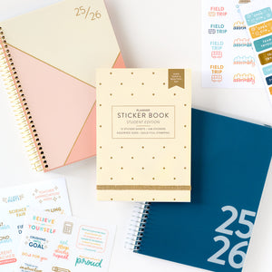 student planner kit with both covers shown