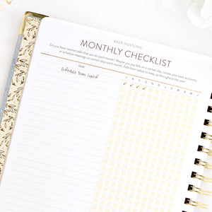 26-27 chambray work planner monthly checklist page cropped