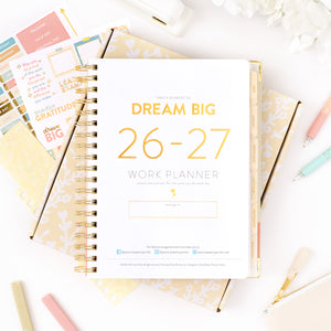 26-27 pink work planner inside cover