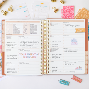 clay 2026 home planner weekly checklist page