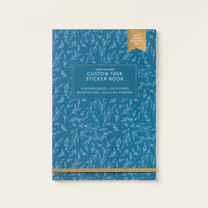 custom task sticker book view `