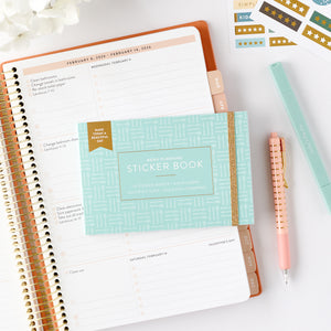 menu planning sticker book view 6