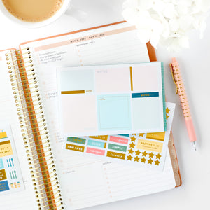 menu planning sticker book view 10