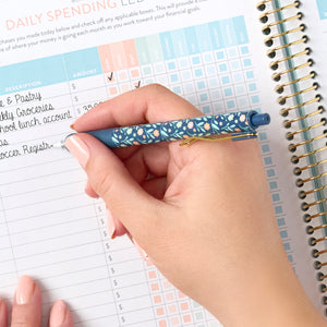 2nd edition floral gel pen