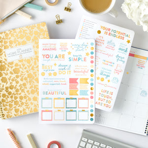home planner stickers 2026