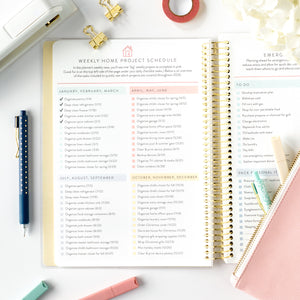 2026 blush weekly home project page