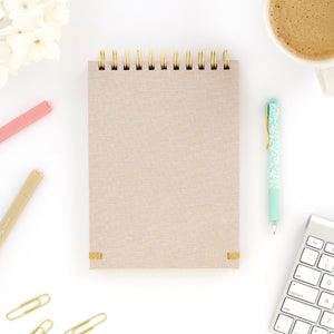 spiral notebook back cover