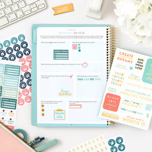money planner stickers in money planner