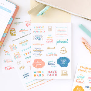 student sticker sheets view 4