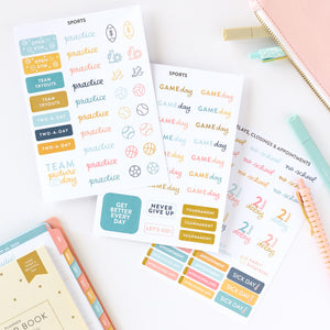 student sticker sheets view 1