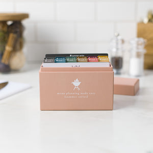 Summer Menu Series open box on counter