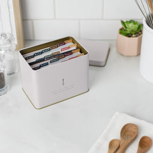 Recipe Tin - Cream on kitchen counter