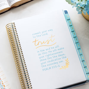 home planner scripture page