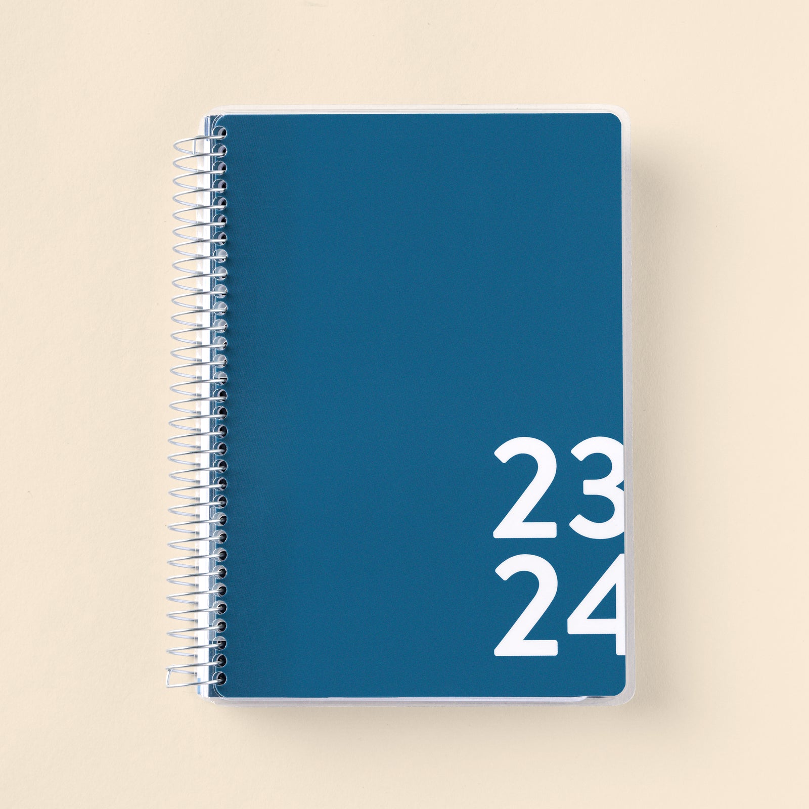 23-24 blue student planner cream background