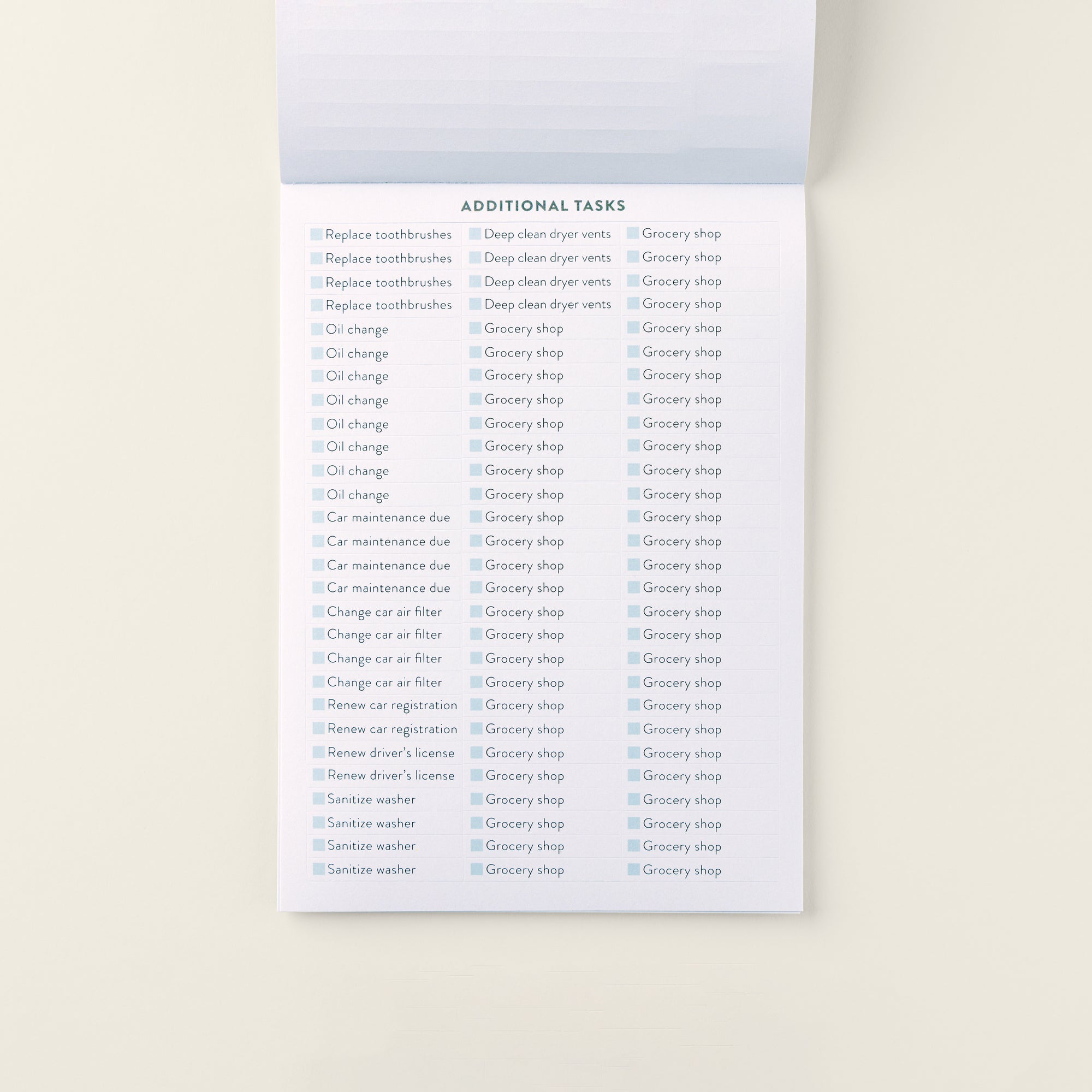 Home Planner Sticker Book 2nd ED - Passionate Penny Pincher