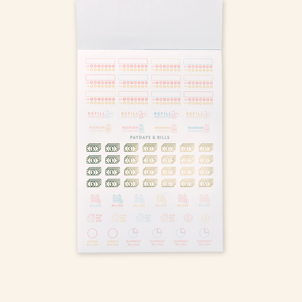 Home Planner Sticker Book 2nd ED