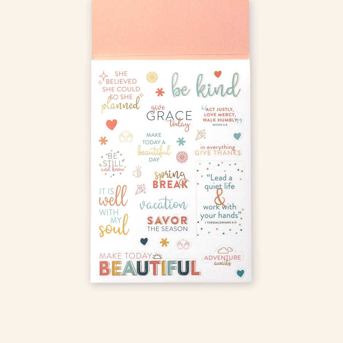 Home Planner Sticker Book 1st ED