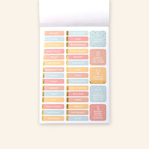 Home Planner Sticker Book 1st ED