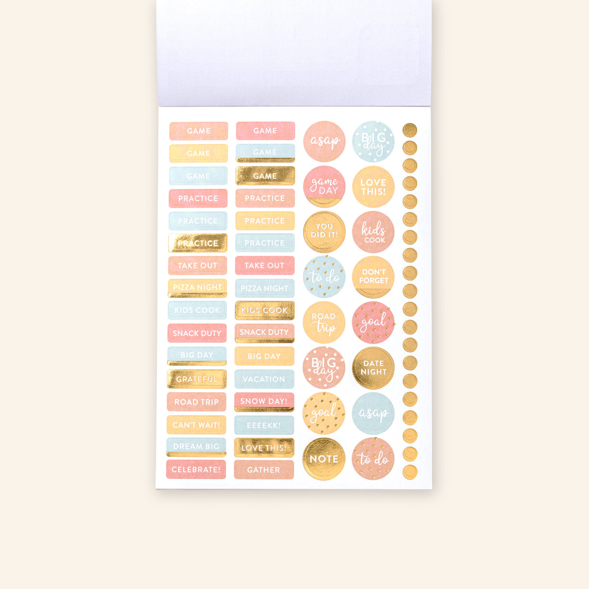 Home Planner Sticker Book 1st ED